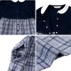 【SALE20％OFF】チェックドッキングワンピース 100 110 120 130cm (8496-7300) CHOPIN/ショパン