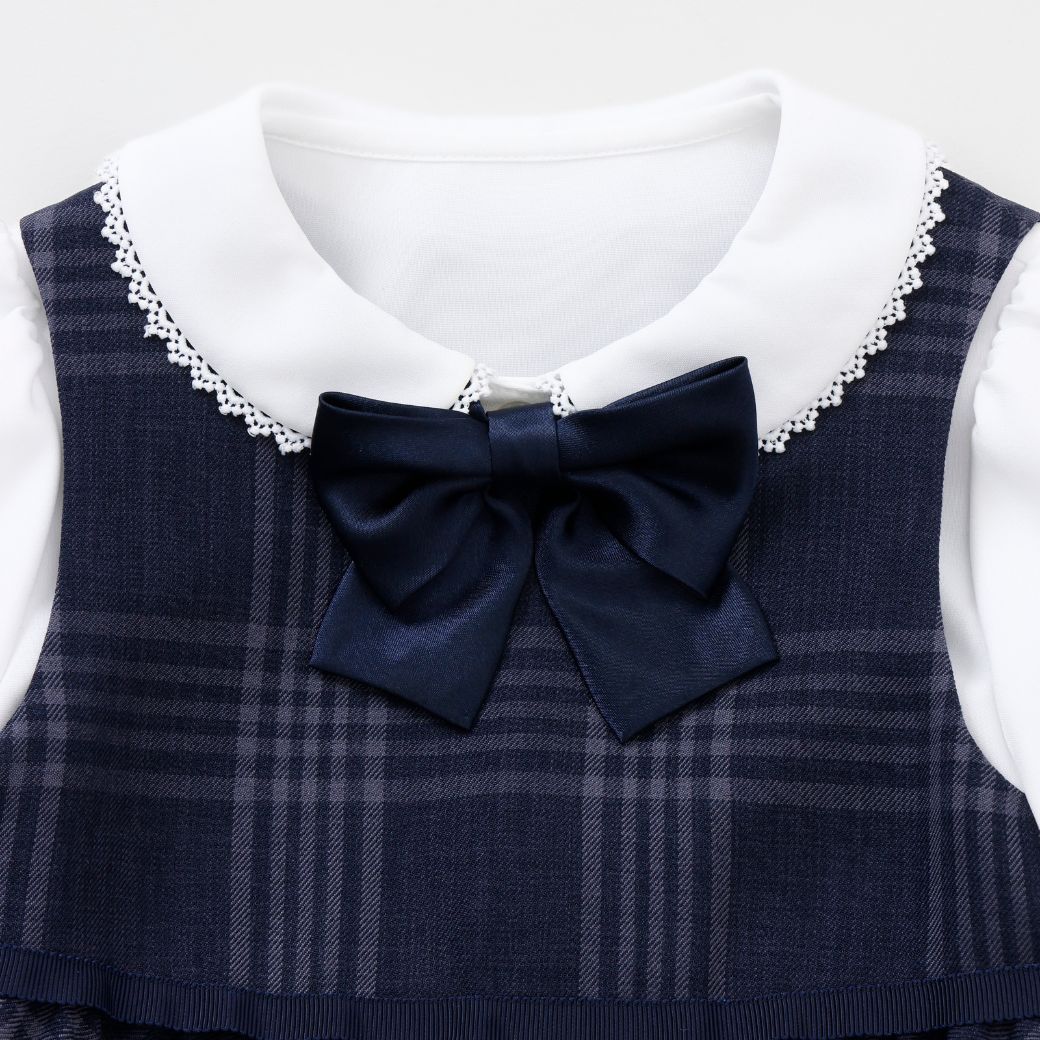 新作／近日入荷】【WEB限定】格子柄ジャンパースカート・ブラウス