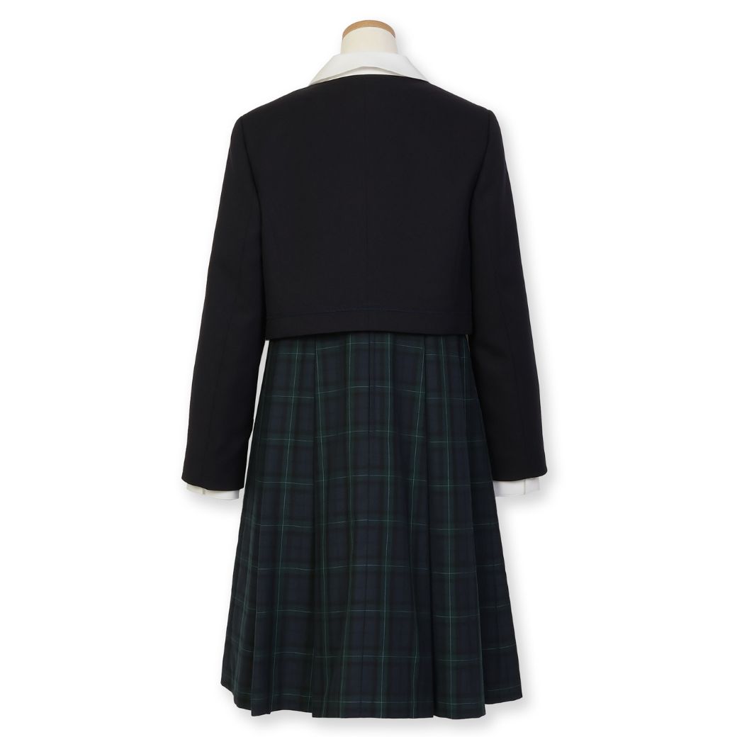 【期間限定45%OFF】【中学受験本番着にも使用可能】ブラックウォッチスーツセット 140 150 160 165cm (8371-2500) CHOPIN/ショパン