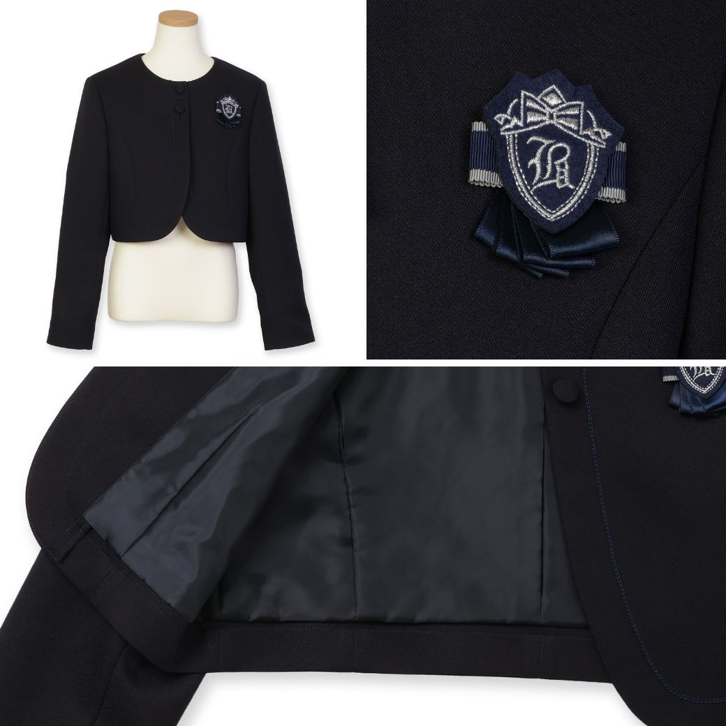 【期間限定45%OFF】【中学受験本番着にも使用可能】ブラックウォッチスーツセット 140 150 160 165cm (8371-2500) CHOPIN/ショパン