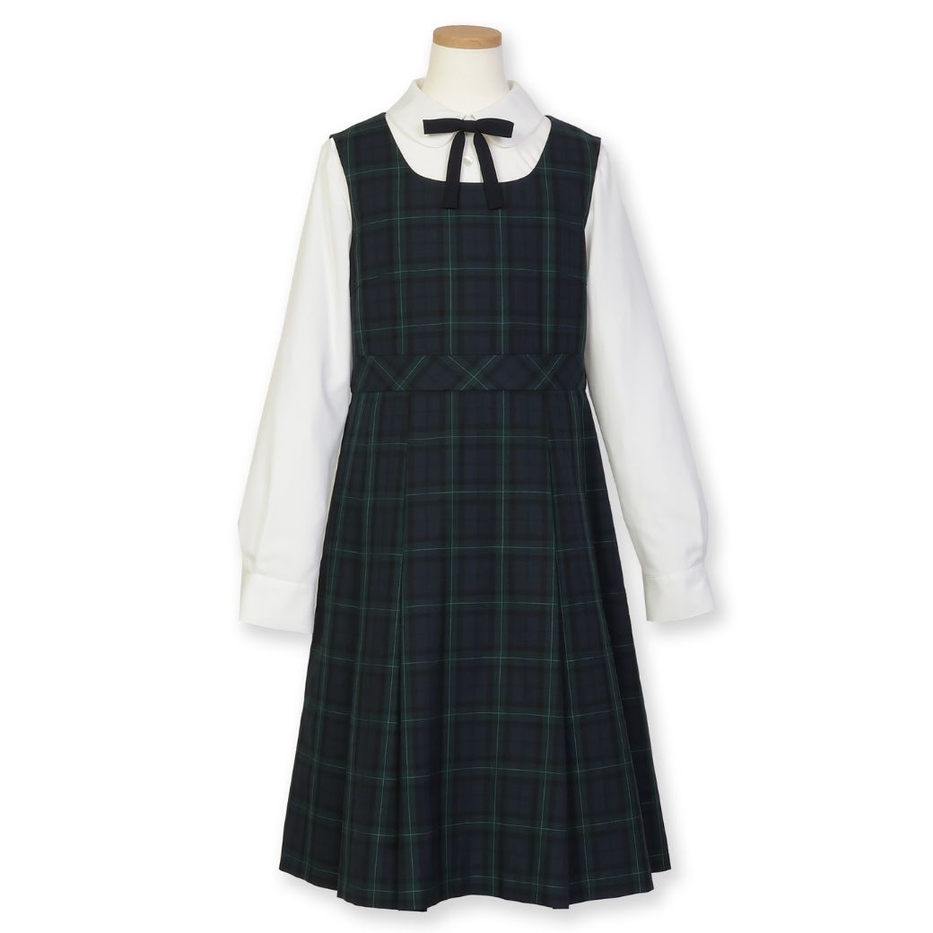 【期間限定45%OFF】【中学受験本番着にも使用可能】ブラックウォッチスーツセット 140 150 160 165cm (8371-2500) CHOPIN/ショパン