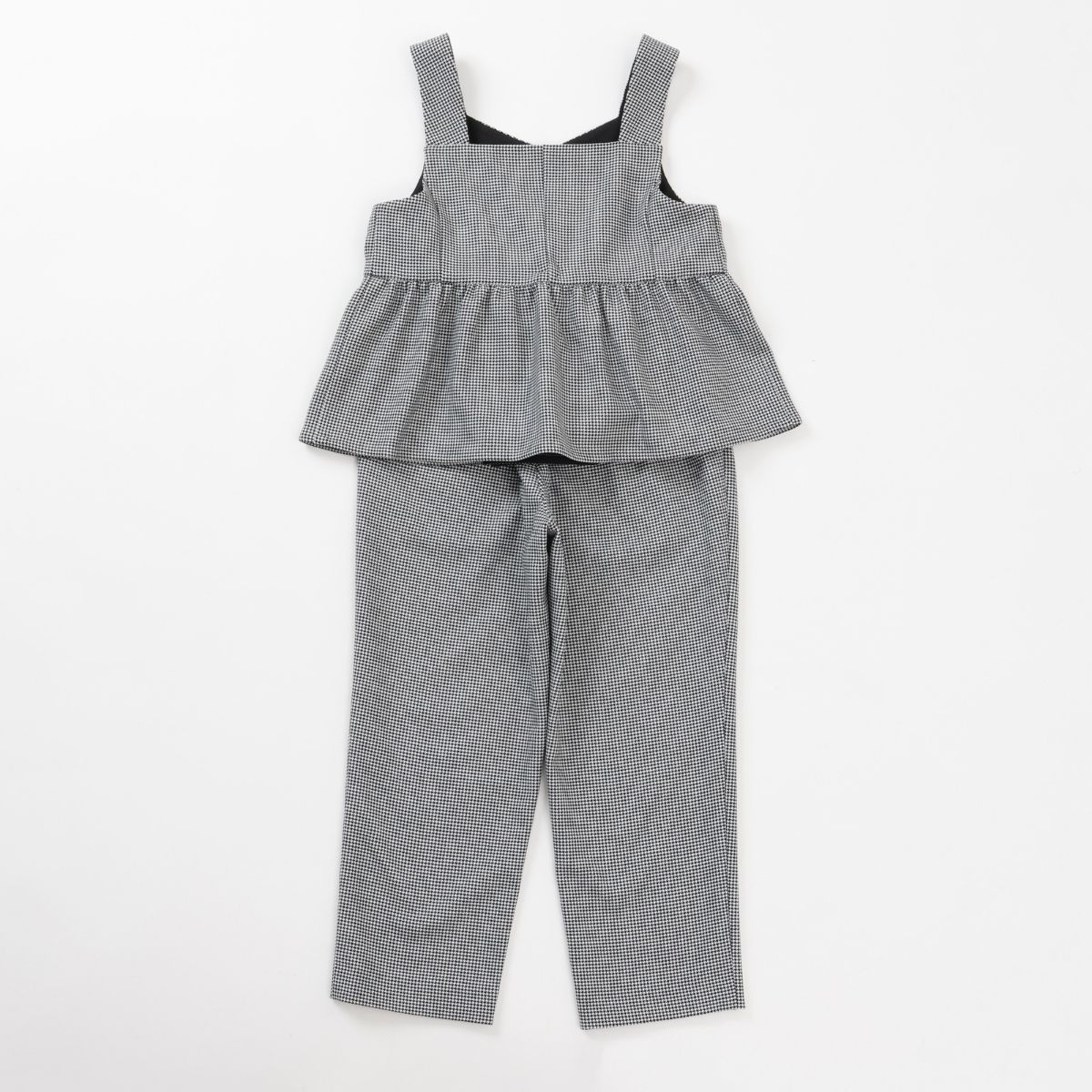 NEW【セール10%OFF】ペプラムベストセットアップ 110 120 130 140cm (2571-7305) CHOPINblue/ショパンブルー