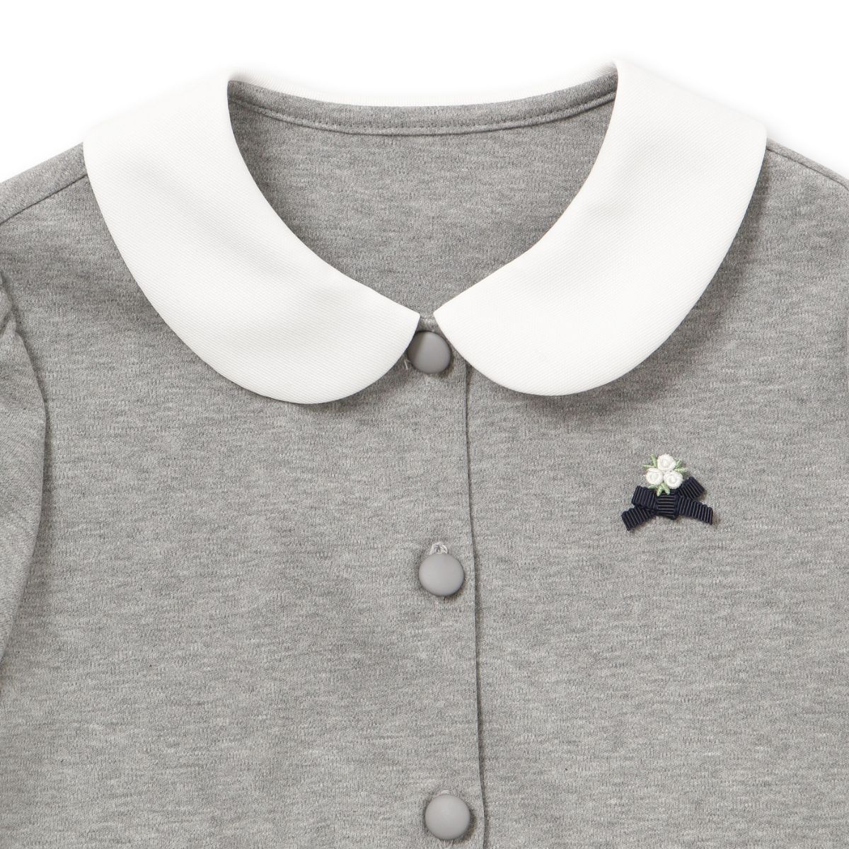 学校説明会 お受験 前開き ワンピース 女の子 半袖 子供服 チェック柄ドッキングワンピース 90 95 100 110 120 130cm (8336-2303) CHOPIN/ショパン