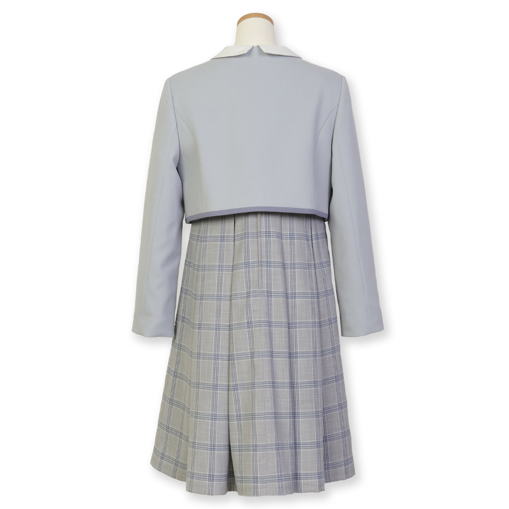 【期間限定47%OFF】ダブルボタンチェックアンサンブル 150 160 165cm (8371-2502) CHOPIN/ショパン