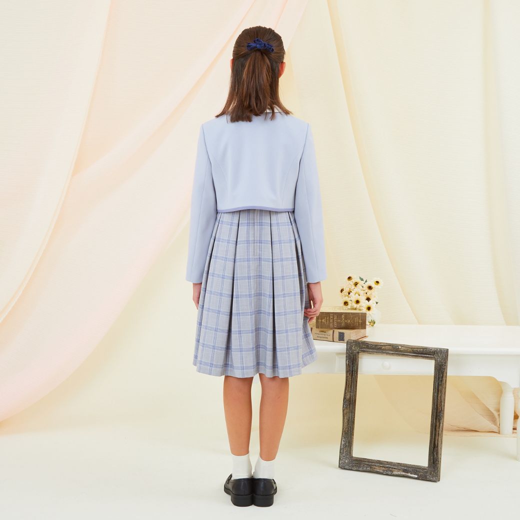 【期間限定47%OFF】ダブルボタンチェックアンサンブル 150 160 165cm (8371-2502) CHOPIN/ショパン