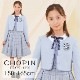 【期間限定47％OFF】ダブルボタンチェックアンサンブル 150 160 165cm (8371-2502) CHOPIN/ショパン