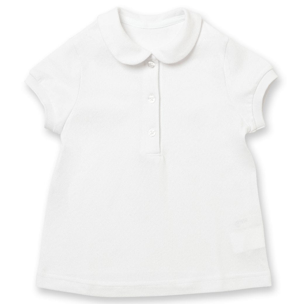 半袖丸襟鹿の子ポロシャツ 100 110 120 130cm (8133-2320) CHOPIN/ショパン