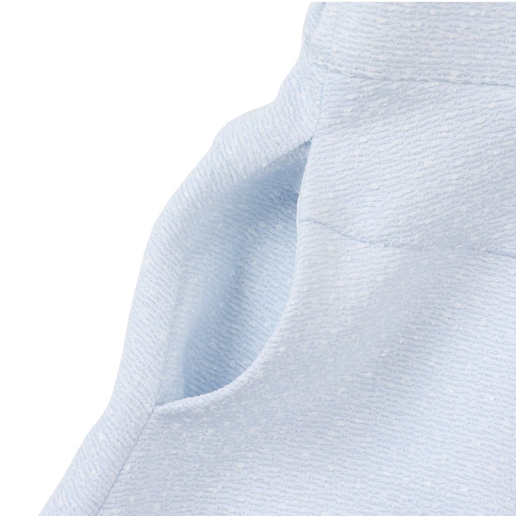 ファンシーツイードスーツ3点セット 110 120 130cm (2571-7312) CHOPIN blue/ショパンブルー