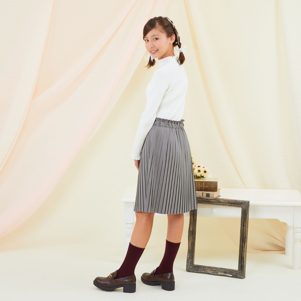 【セール40%OFF】【ジュニア】フリルリブニットトップス 140 150 160cm (8373-8508) CHOPIN/ショパン