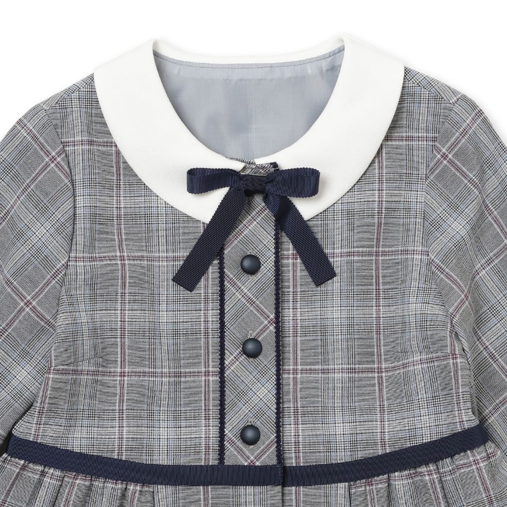 【セール38%OFF】グレンチェックワンピース 100 110 120 130cm (8376-8300) CHOPIN/ショパン