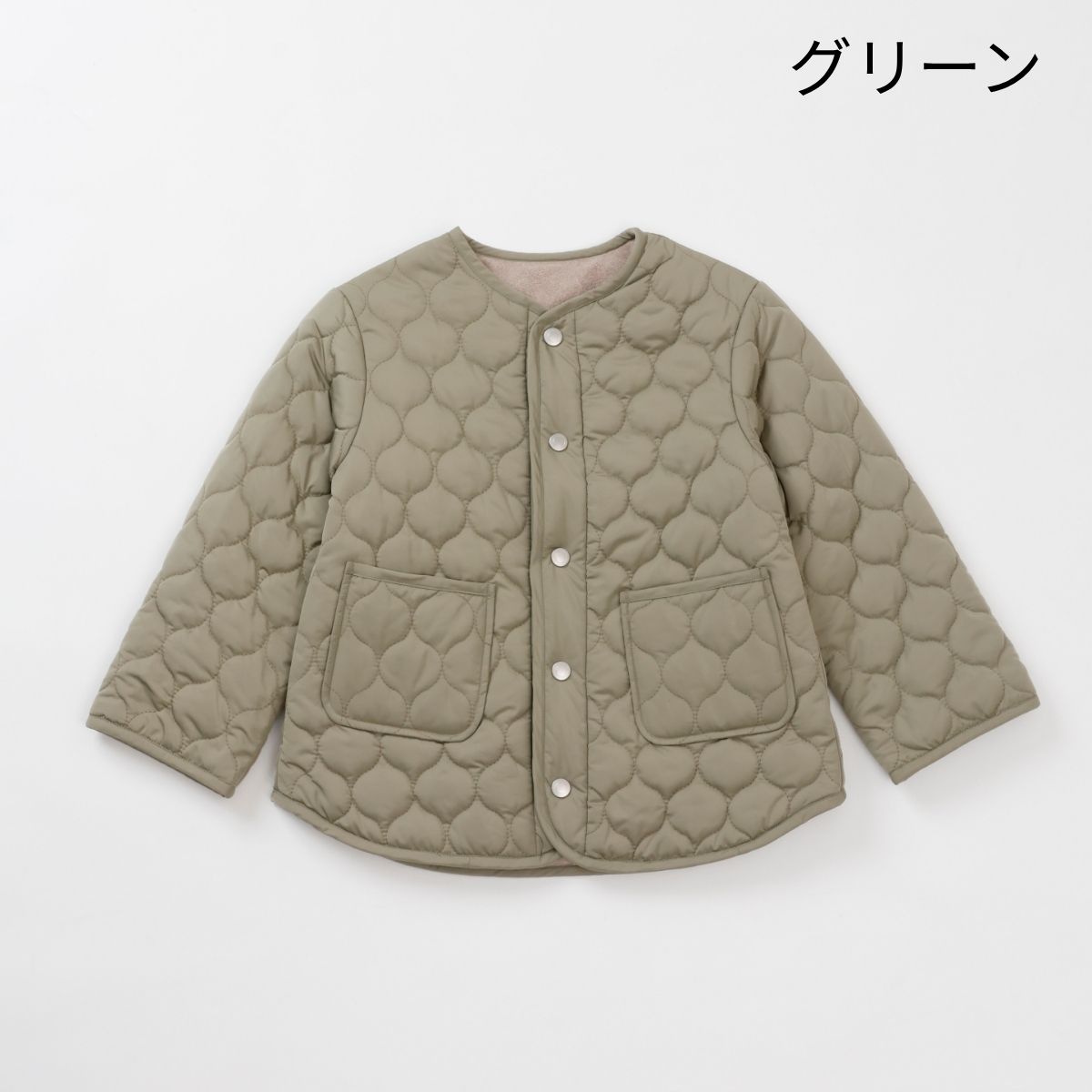 NEW【セール10%OFF】サークルキルトリバーシブルジャケット 110 120 130 140cm (2572-7314) CHOPINblue/ショパンブルー