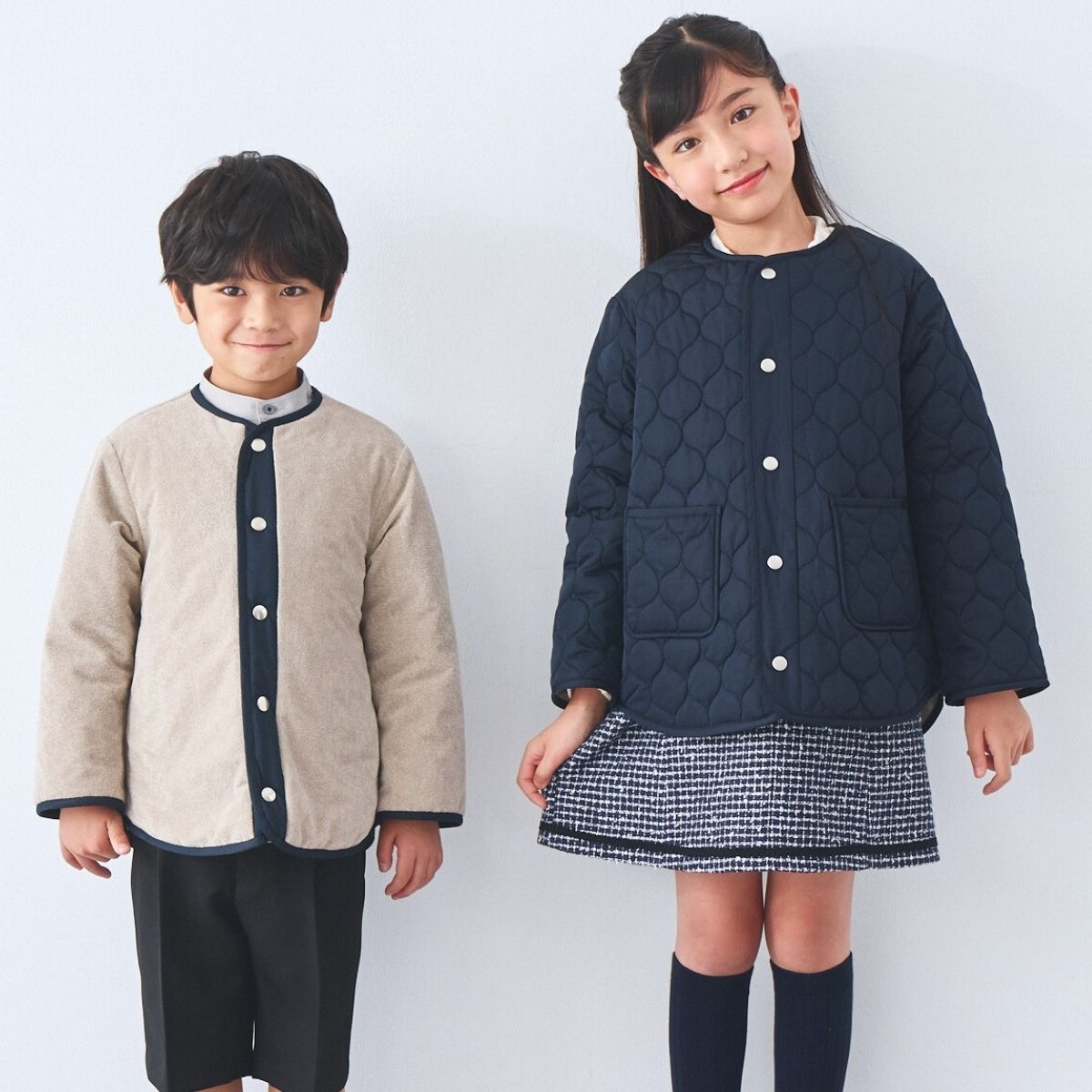 クリスマスセール30％OFF】サークルキルトリバーシブルジャケット 110