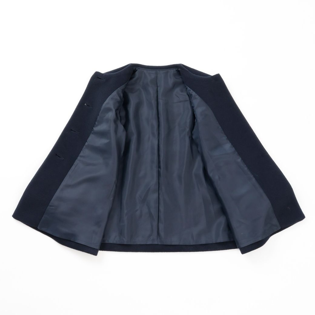 BIGカラーAラインコート 100 110 120 130 140cm (2572-7317) CHOPIN blue/ショパン ブルー