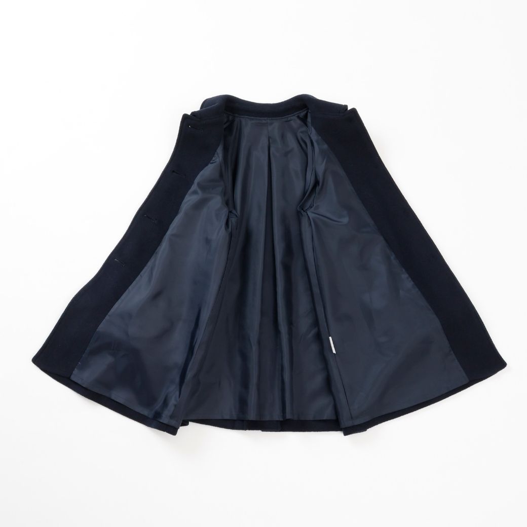 【キッズ】ラグランスリーブステンカラーコート 110 120 130cm (2572-7318) CHOPIN blue/ショパンブルー