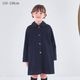 【キッズ】ラグランスリーブステンカラーコート 110 120 130cm (2572-7318) CHOPIN blue/ショパンブルー