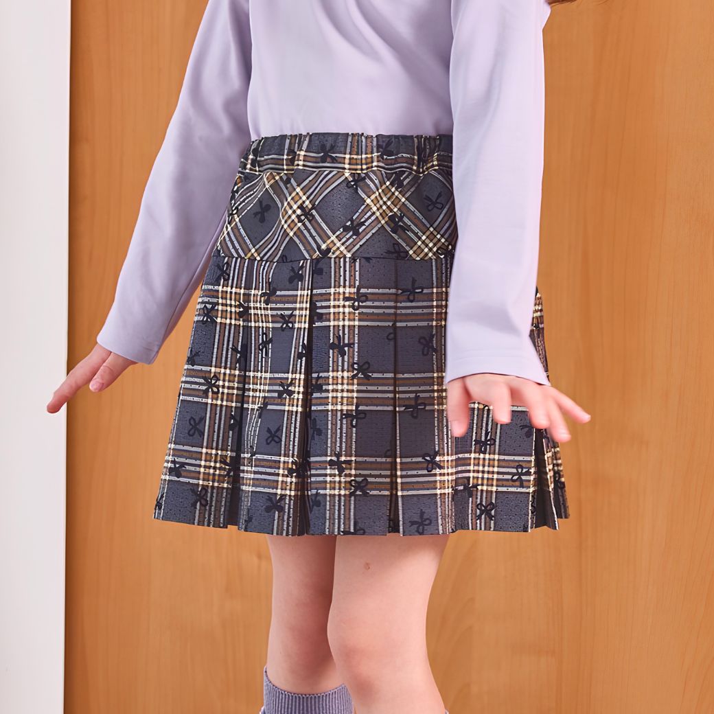 新作／近日入荷】タータンチェックミニスカート 110 120 130 140cm