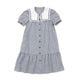 【CLEARANCEセール50％OFF】ビックカラーギンガムチェックワンピース 120 130 140 150 160cm （2536-7506） CHOPINblue/ショパン ブルー