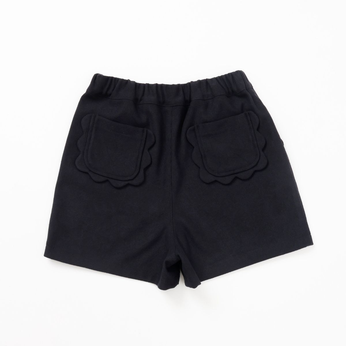 NEW【セール10%OFF】ポリエステルスエードスカラップポケットショートパンツ 110 120 130 140cm (2575-7322) utremi/ユトレミ