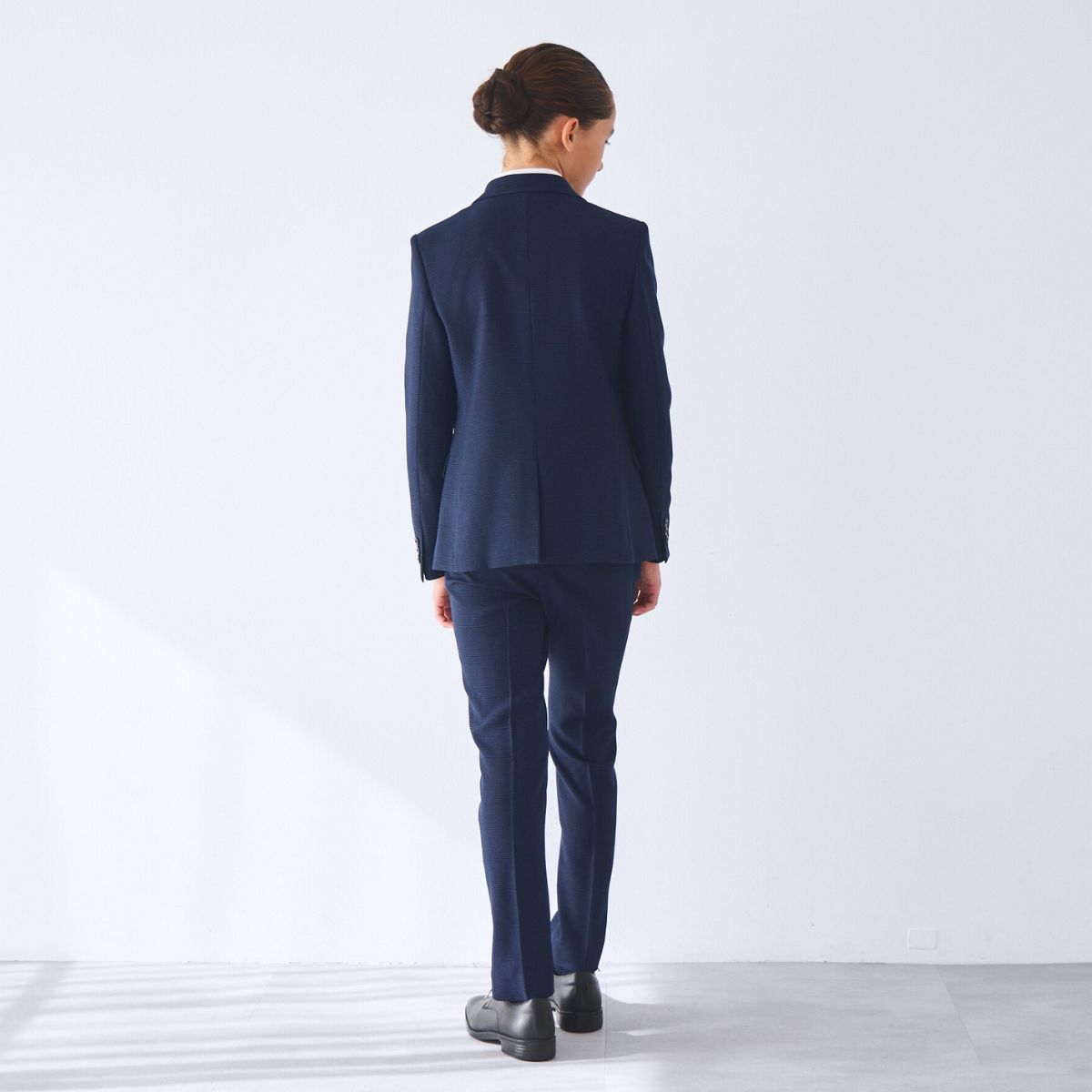 ショパンのスーツと靴、新品シャツ5点セット ブラックスリーピーススーツ 140 150 160 170cm (8401-5600) CHOPIN