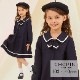 NEW【セール55％OFF】パイピングワンピース 100 110 120 130 140cm (2376-2356) CHOPINblue/ショパン ブルー