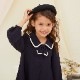NEW【セール55％OFF】パイピングワンピース 100 110 120 130 140cm (2376-2356) CHOPINblue/ショパン ブルー