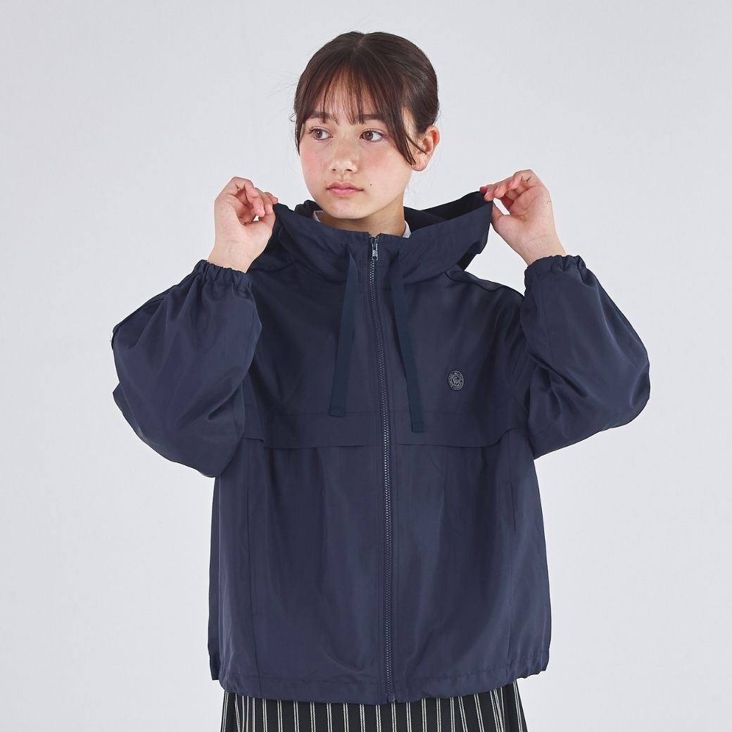 【WINTER SALE10%OFF】ドロストライトブルゾン 140 150 160cm (2572-2527) CHOPIN blue/ショパンブルー