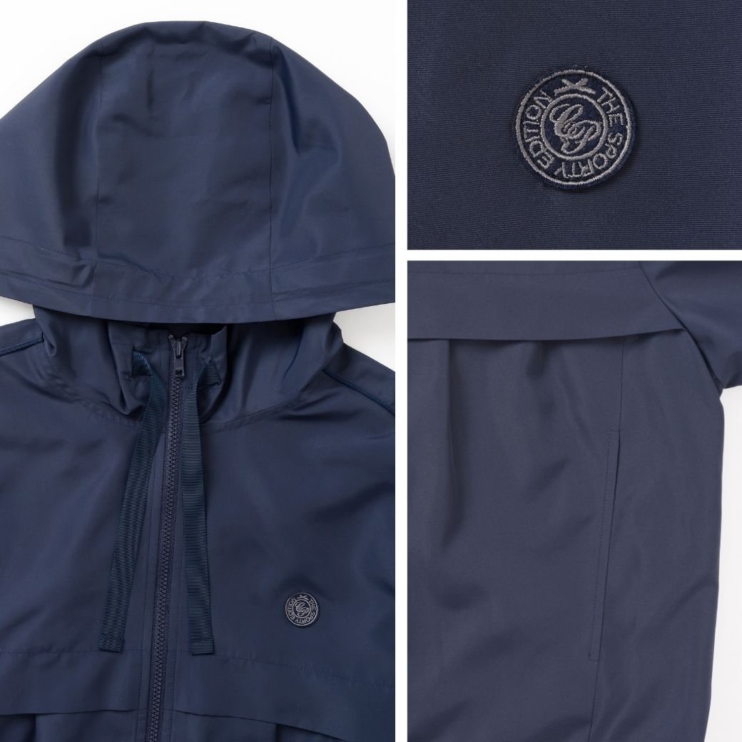 【WINTER SALE10%OFF】ドロストライトブルゾン 140 150 160cm (2572-2527) CHOPIN blue/ショパンブルー