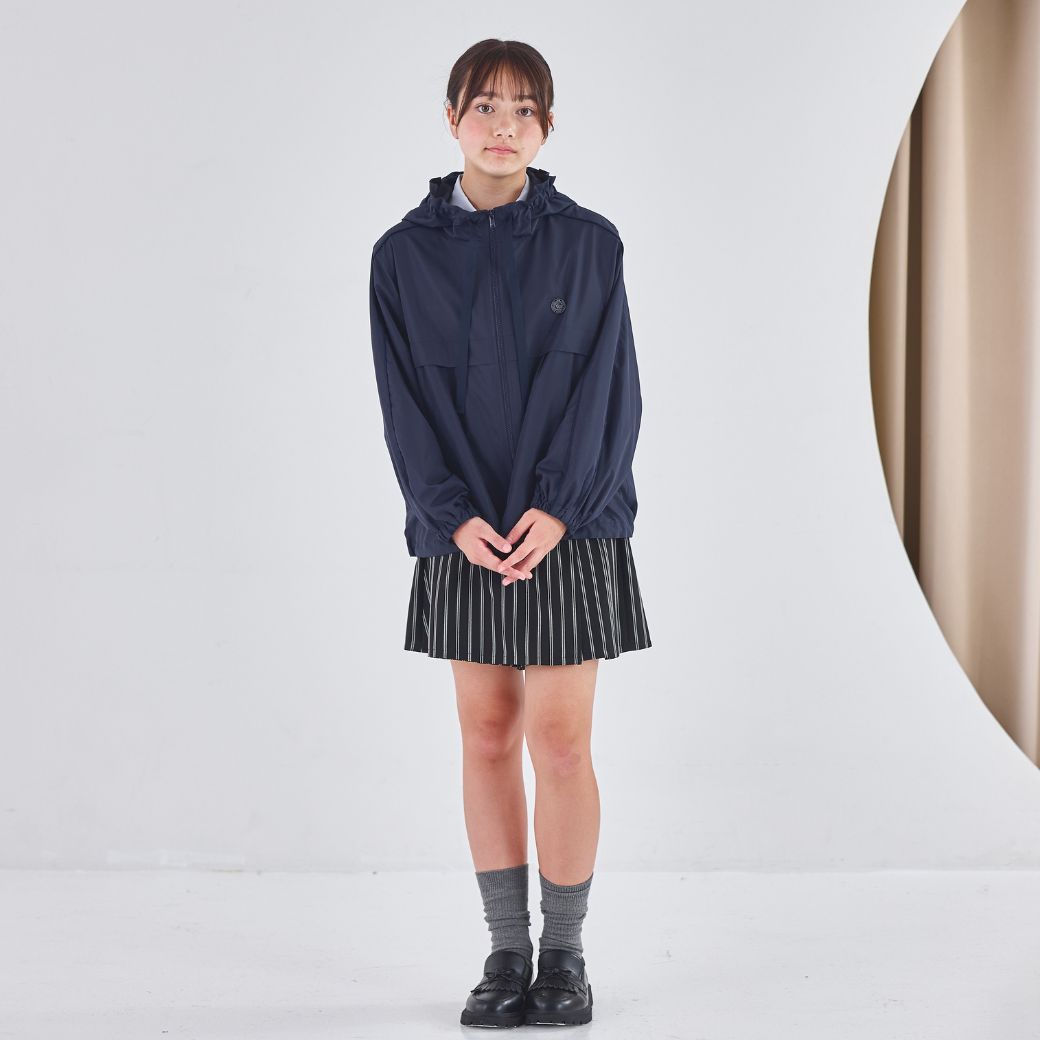 【WINTER SALE10%OFF】ドロストライトブルゾン 140 150 160cm (2572-2527) CHOPIN blue/ショパンブルー