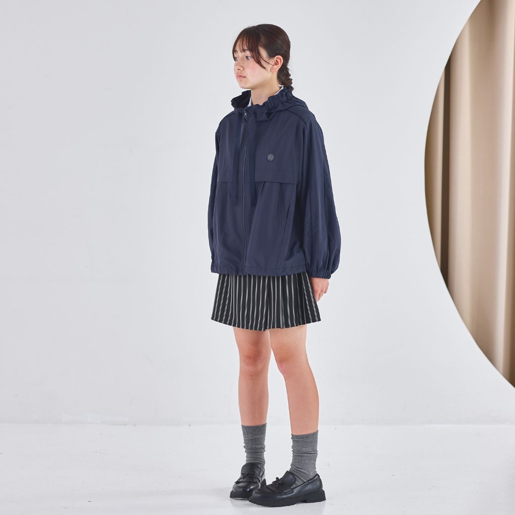 【WINTER SALE10%OFF】ドロストライトブルゾン 140 150 160cm (2572-2527) CHOPIN blue/ショパンブルー