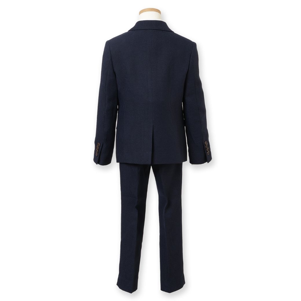 グレンチェックロングパンツスーツセット 6点セット 120 130 120B 130Bcm (8371-5403-5405) CHOPIN/ショパン