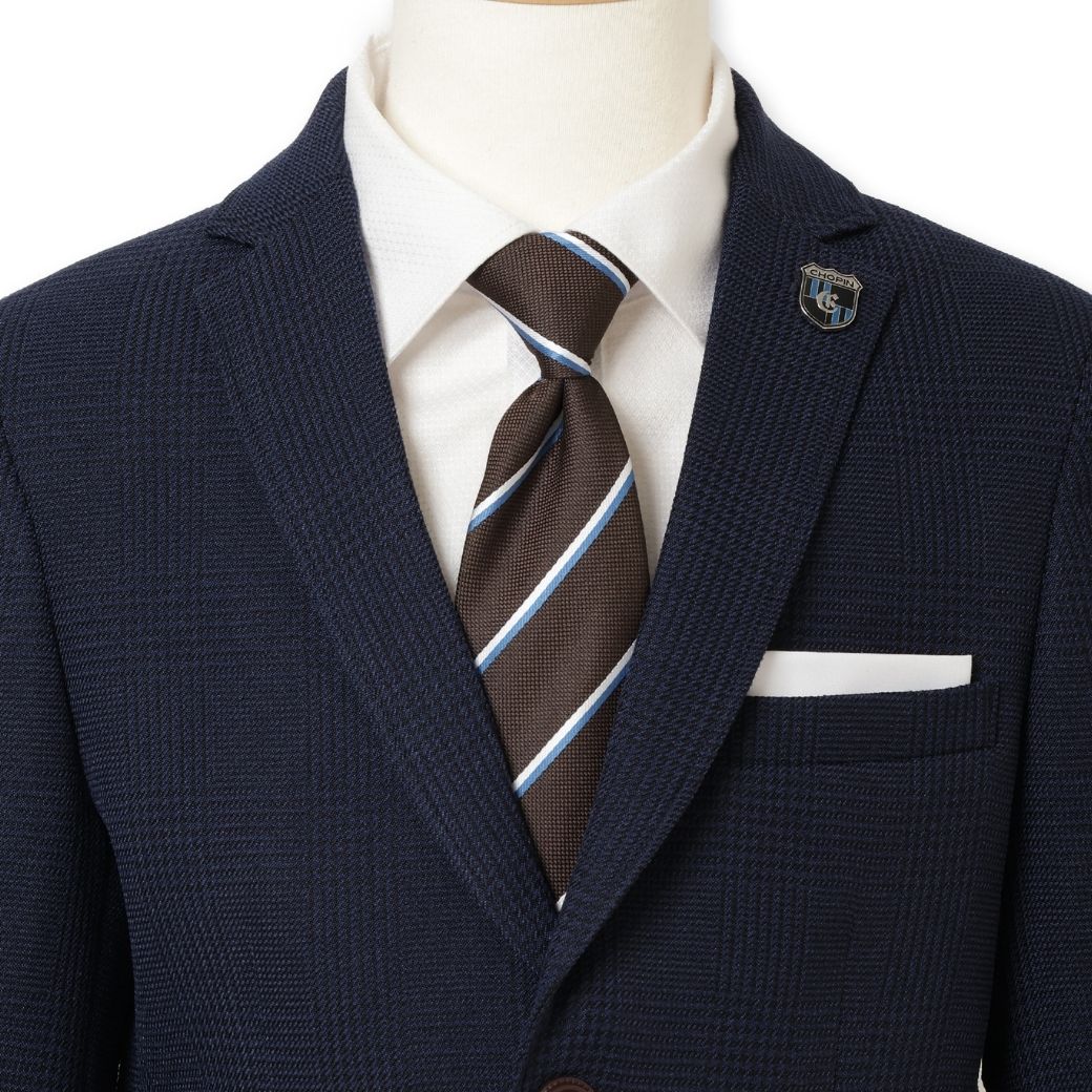 グレンチェックロングパンツスーツセット 6点セット 120 130 120B 130Bcm (8371-5403-5405) CHOPIN/ショパン