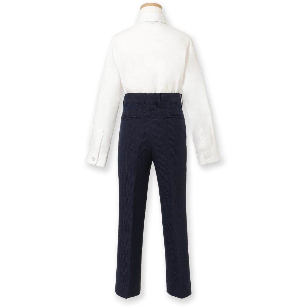 グレンチェックロングパンツスーツセット 6点セット 120 130 120B 130Bcm (8371-5403-5405) CHOPIN/ショパン