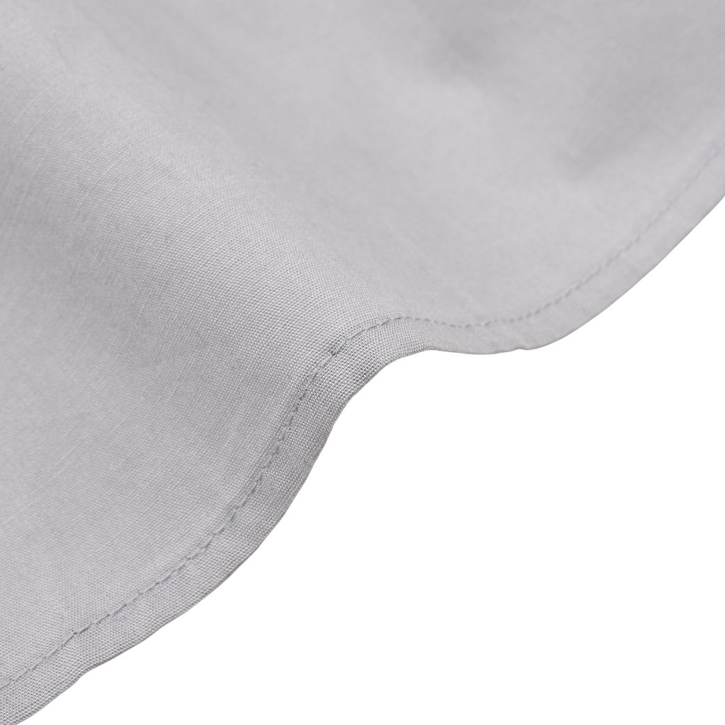 【WEB限定】比翼バンドカラーシャツ 100 110 120 130cm (2473-5452) CHOPINblue/ショパンブルー