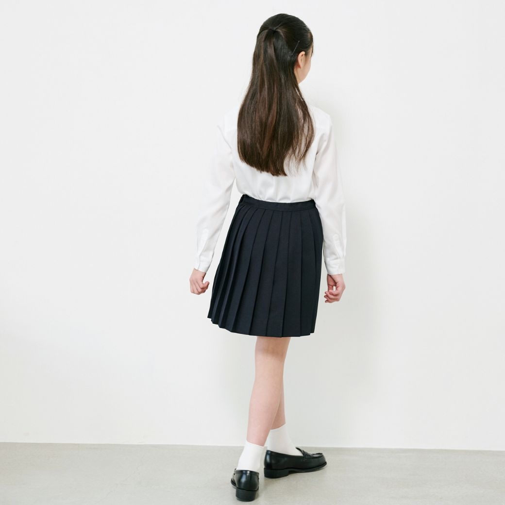 【セール15%OFF】リボン付きプリーツスカート 140 150 160cm (1474-2502) CHOPIN deux/ショパンドゥ