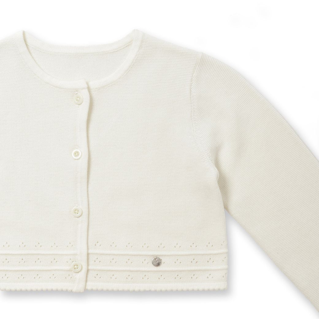 【クリスマスセール10%OFF】ミラノリブボレロカーディガン 100 110 120 130cm (8377-7309) CHOPIN/ショパン