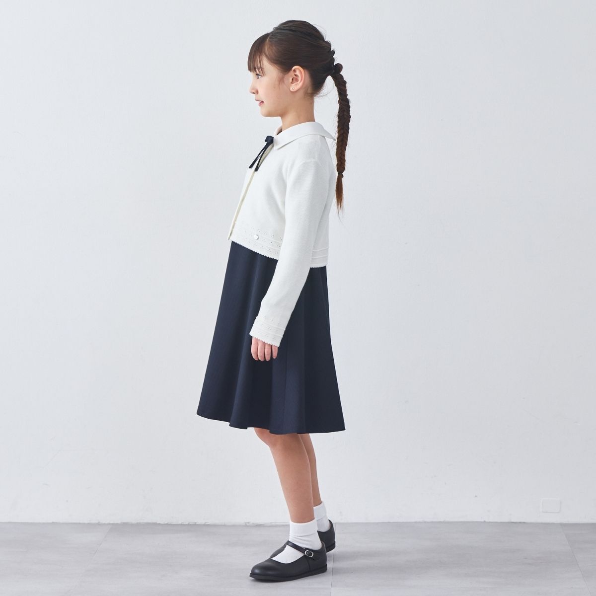 seventeen ホリコレ カーディガン 新品未開封 17HR（セブンティーンアワーズ）の「ロゴ刺繍カーディガン