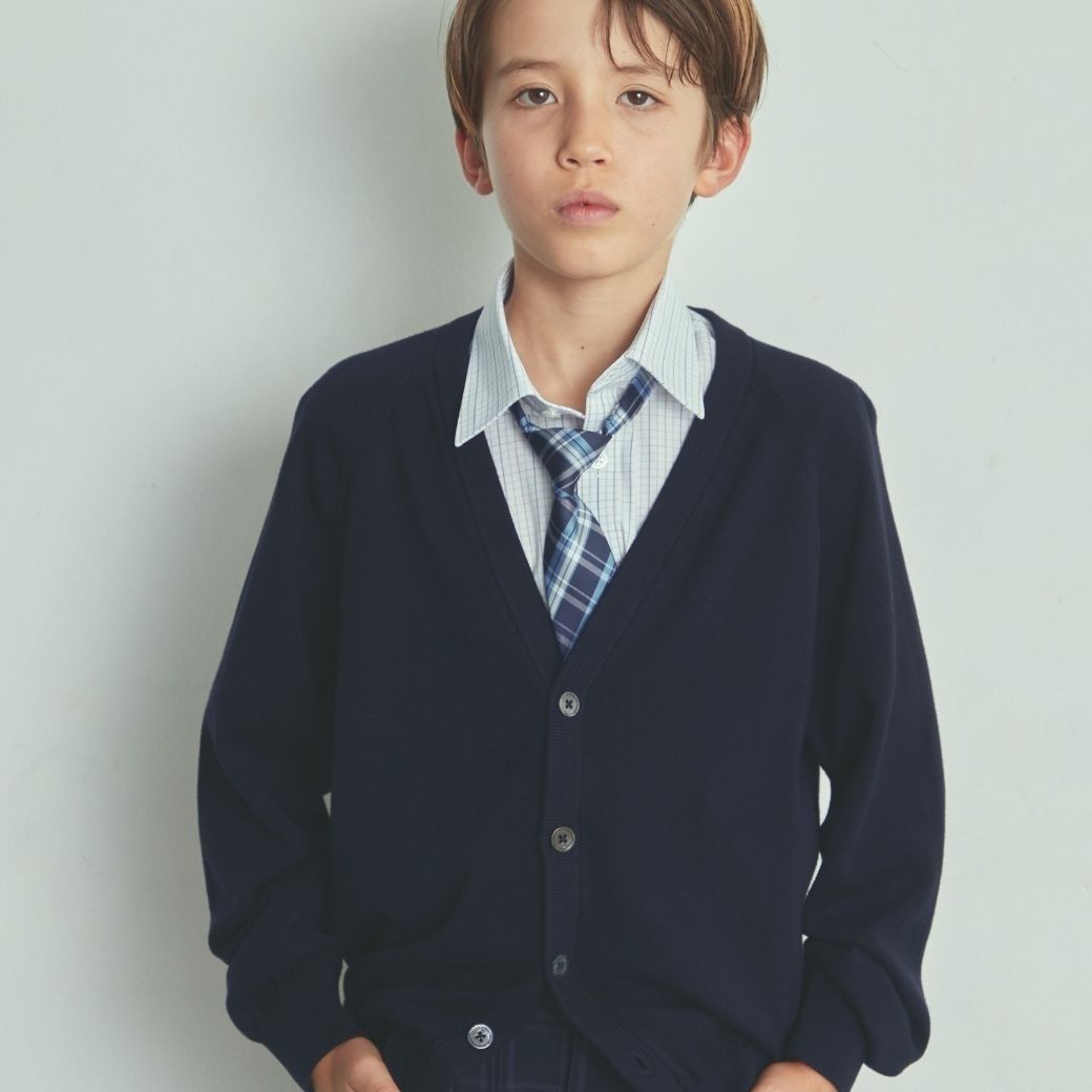 スクールカーディガン 150 160 170cm (8377-5603) CHOPIN/ショパン