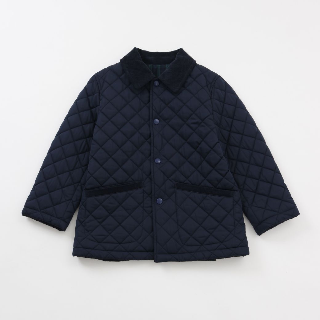 フォーマルキルティングコート 100 110 120 130cm (2572-5409) CHOPIN blue/ショパンブルー