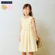 【CLEARANCEセール50％OFF】【キッズ】パステルチェックワンピース 110 120 130 140cm (2536-7325) CHOPINblue/ショパンブルー
