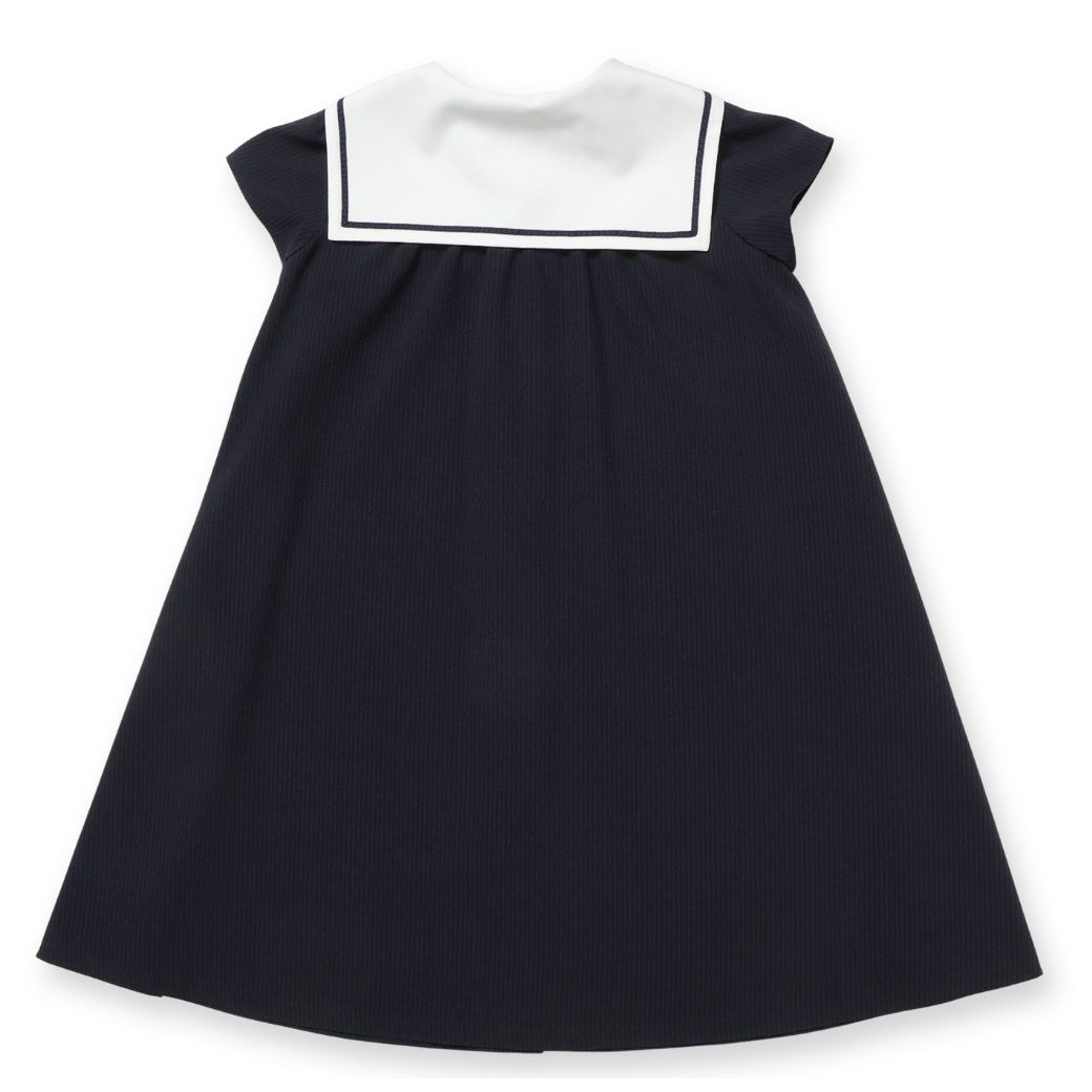 【CLEARANCEセール50%OFF】COOLMAX クールマックス 吸水速乾性能 セーラーAラインワンピース 90 100 110 120 130cm (8236-7325/8336-7314)