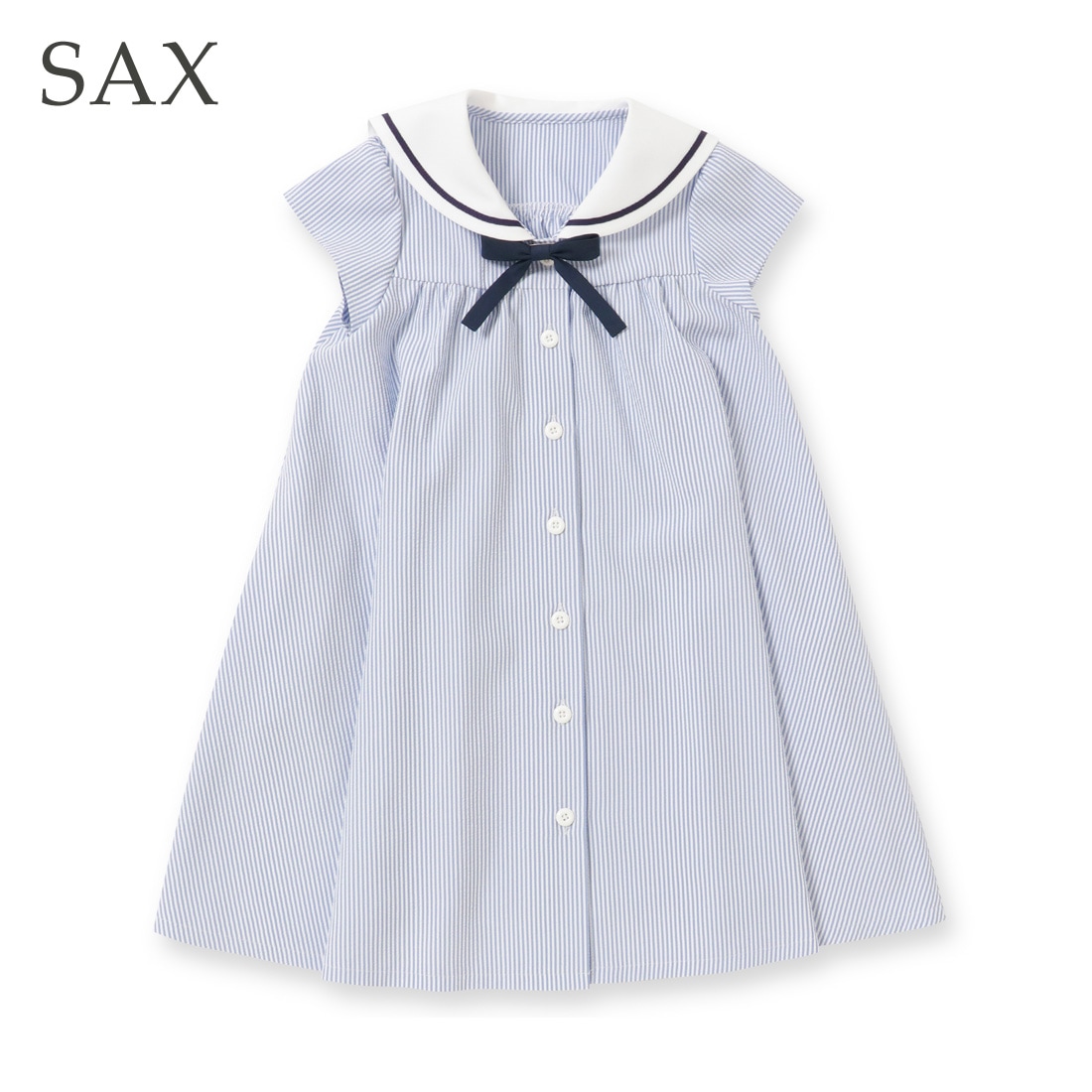 【CLEARANCEセール50%OFF】COOLMAX クールマックス 吸水速乾性能 セーラーAラインワンピース 90 100 110 120 130cm (8236-7325/8336-7314)