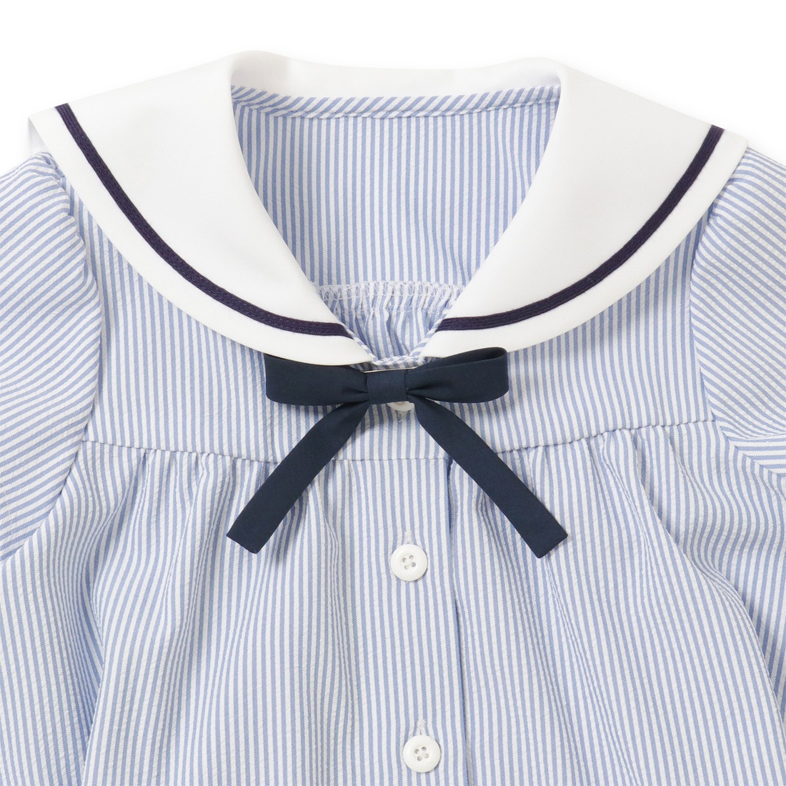 【CLEARANCEセール50%OFF】COOLMAX クールマックス 吸水速乾性能 セーラーAラインワンピース 90 100 110 120 130cm (8236-7325/8336-7314)