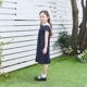 【SUMMERセール20％OFF】COOLMAX クールマックス 吸水速乾性能 セーラーAラインワンピース 90 100 110 120 130cm (8236-7325/8336-7314)