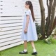【SUMMERセール20％OFF】COOLMAX クールマックス 吸水速乾性能 セーラーAラインワンピース 90 100 110 120 130cm (8236-7325/8336-7314)