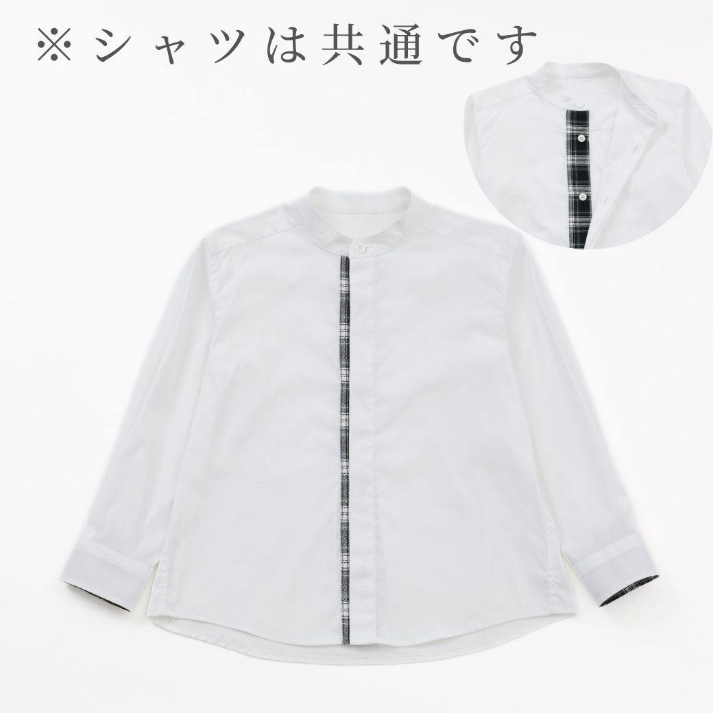 【WEB限定】カジュアルロングパンツスーツ 110 120 130cm (2571-5407) CHOPIN blue/ショパンブルー