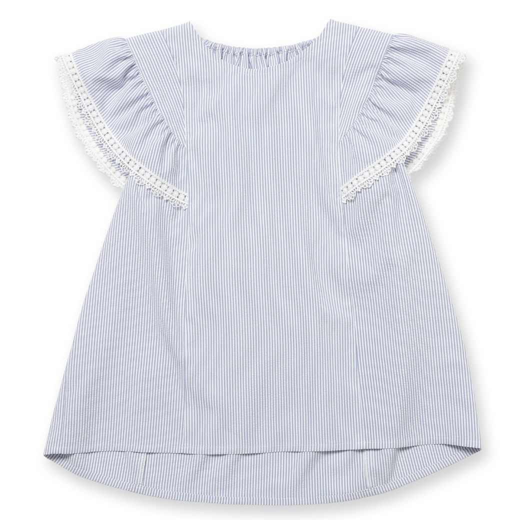 【ファイナルセール50%OFF】COOLMAX ブラウス 110 120 130cm (2433-7359) CHOPINblue/ショパンブルー