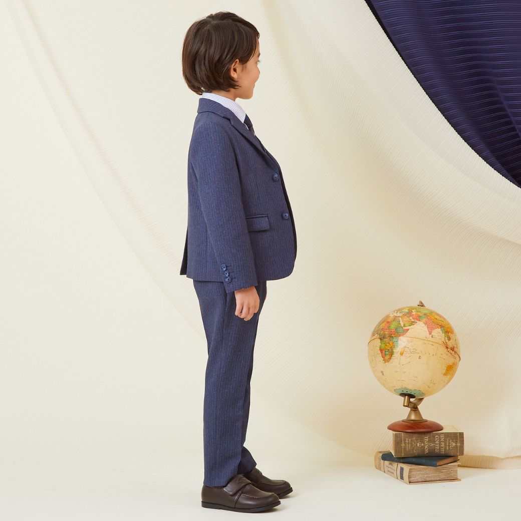 ストライプスリーピーススーツセット 7点セット 110 120 130 120B 130Bcm (8371-5404-5406) CHOPIN/ショパン 【PREMIUMライン】