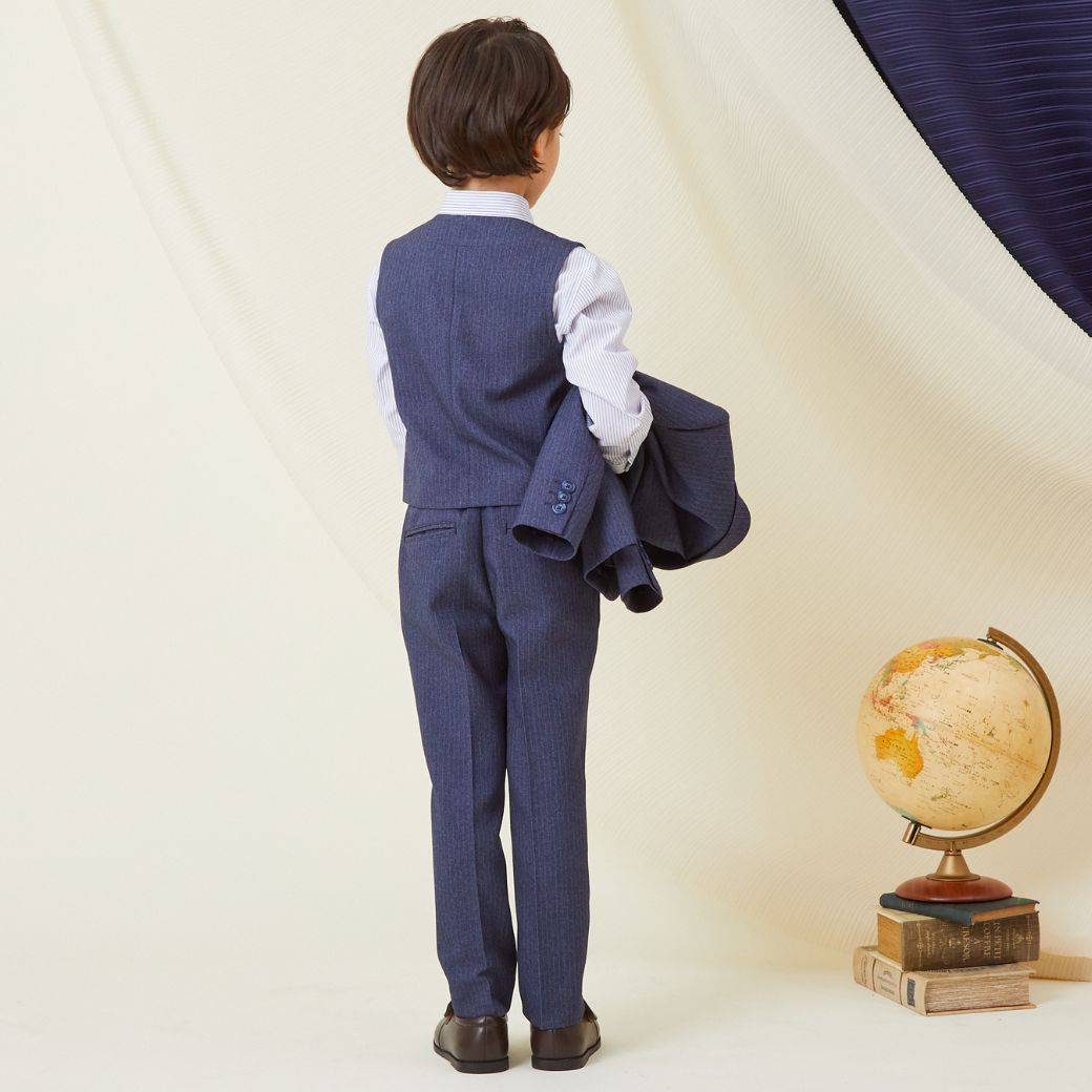 ストライプスリーピーススーツセット 7点セット 110 120 130 120B 130Bcm (8371-5404-5406) CHOPIN/ショパン 【PREMIUMライン】