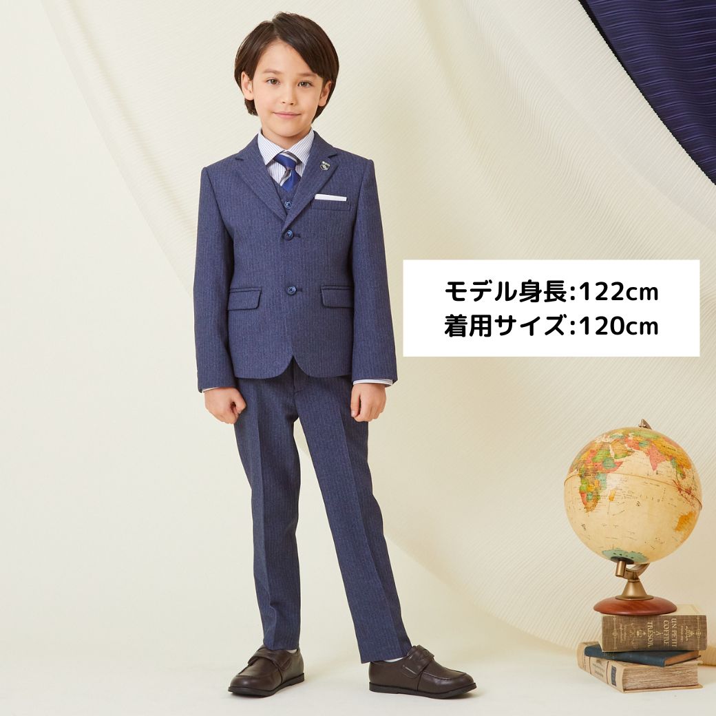 【数回使用程度】CHOPIN ショパン 3ピーススーツ 110cm チェック チェックベストスリーピーススーツ（スーツセット）｜CHOPIN