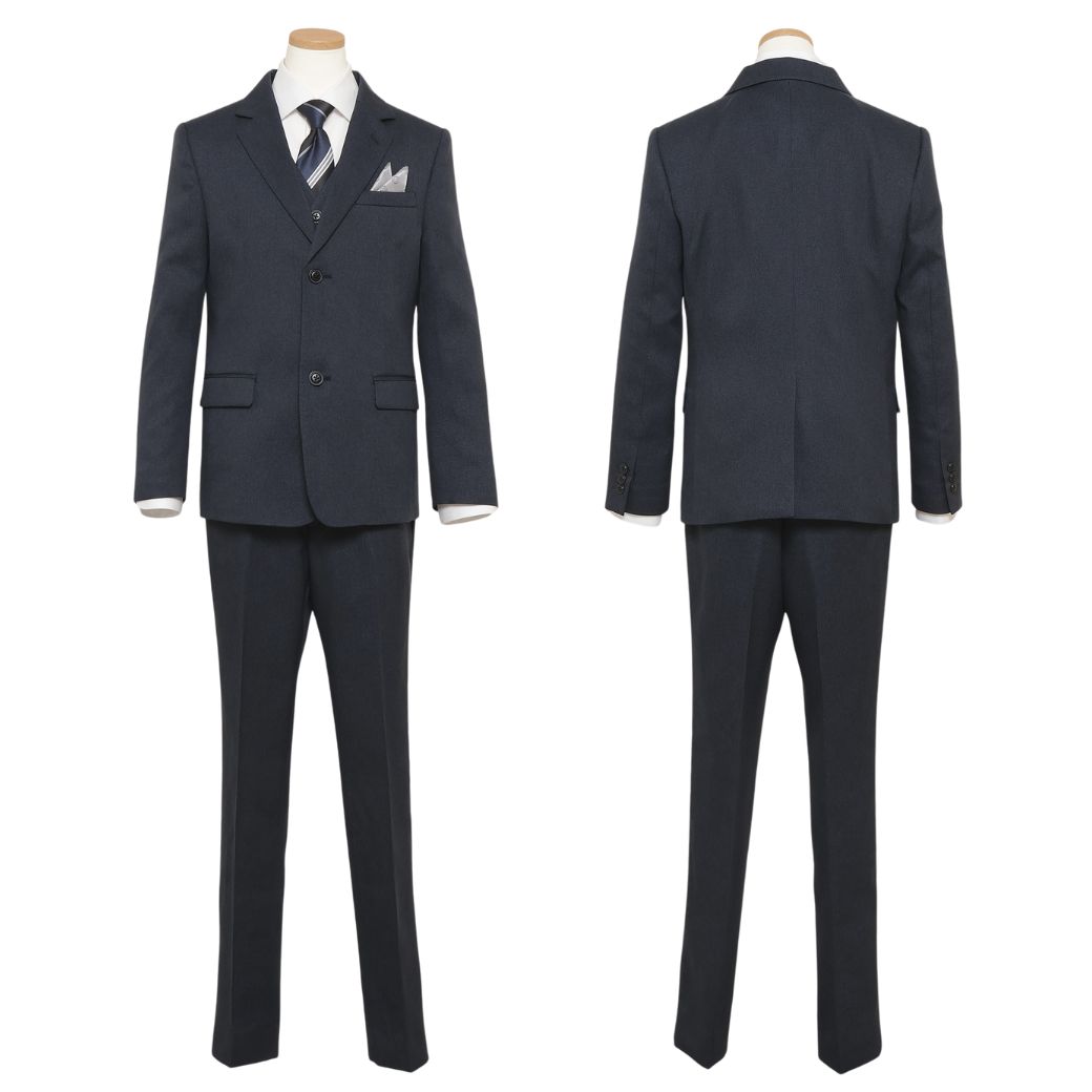 バーズアイ3ピーススーツ 140 150 160 170cm (8401-5601) CHOPIN/ショパン【PREMIUMライン】